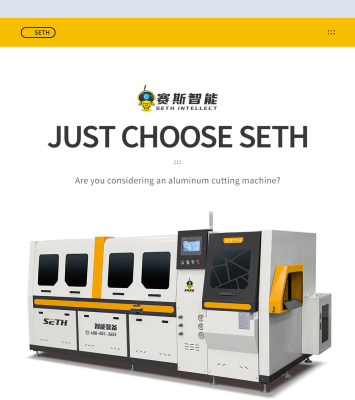 Máquina de corte de alumínio