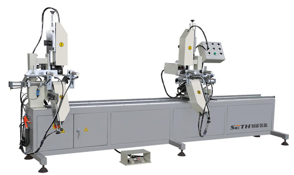 Double Head Automatic Aluminum Water Slot Milling Machine 