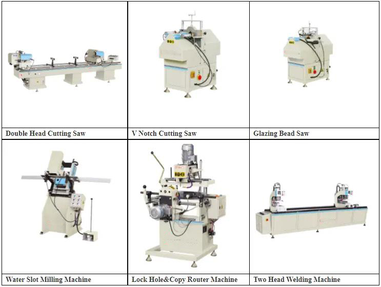  PVC Window Machine